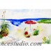 Betsy Drake Interiors Beach Umbrella Placemat HUC2495